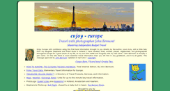 Desktop Screenshot of enjoy-europe.com